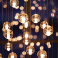 Bocca Modern Glass Globe Pendant Chandelier – Multi Light Cluster Ceiling Fixture