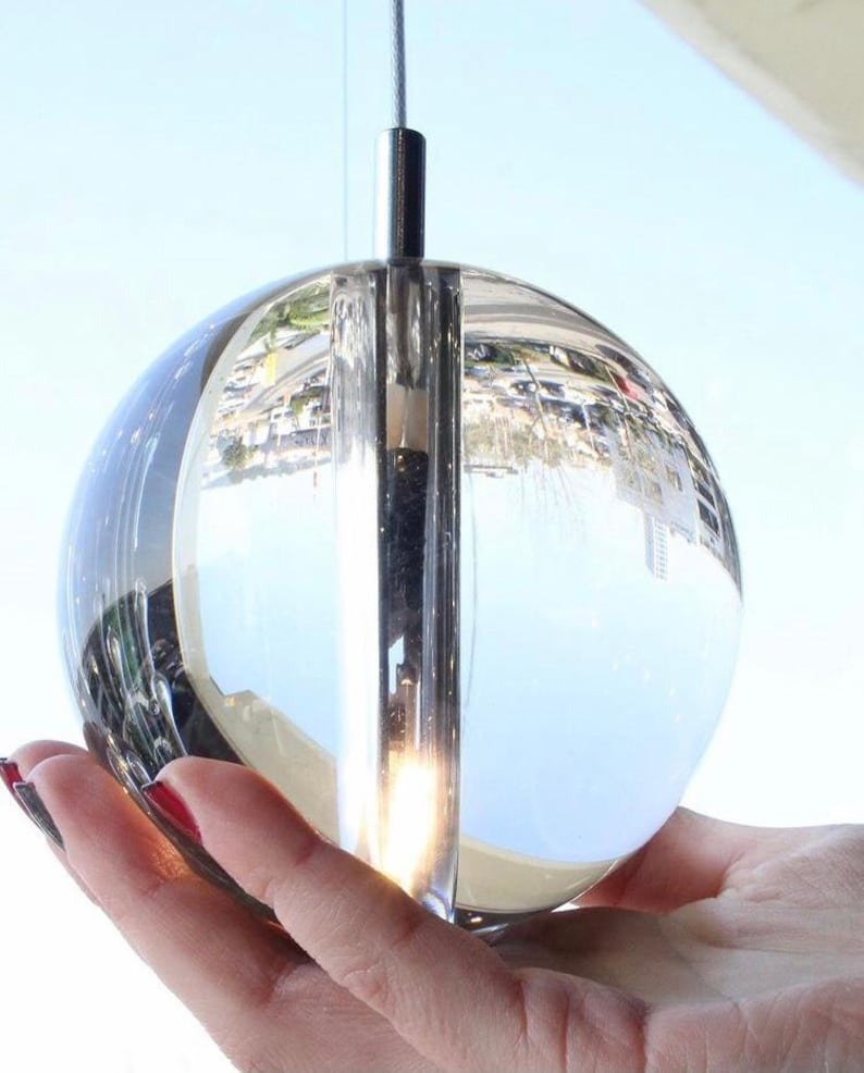 Bocca V2 Modern Glass Globe Pendant Chandelier – Multi Light Cluster Ceiling Fixture