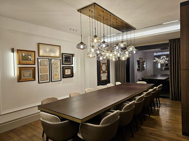 Irregular Glass Pendant Light-Modern Pendant Lighting- Blown Glass lamps ,Glass Pendant Chandelier
