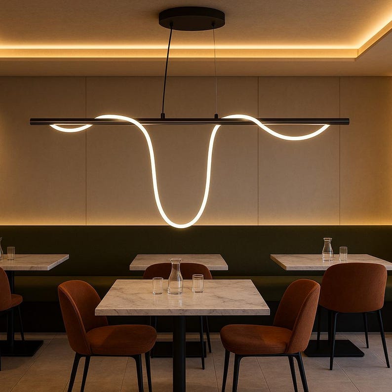 BULL — Modern Free Form LED Pendant Light , Customizable Light-Pendant Lighting