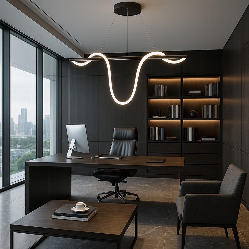 BULL — Modern Free Form LED Pendant Light , Customizable Light-Pendant Lighting